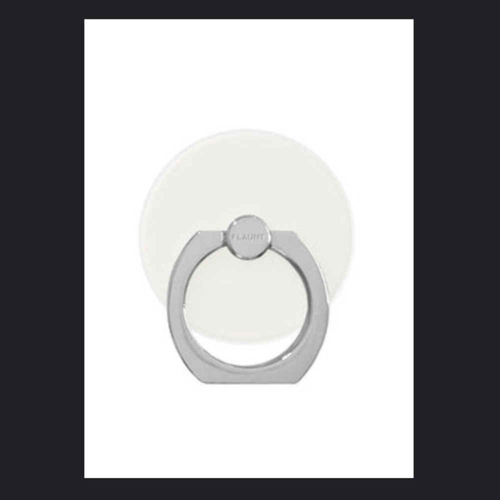 White phone ring